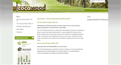 Desktop Screenshot of cocowood.net